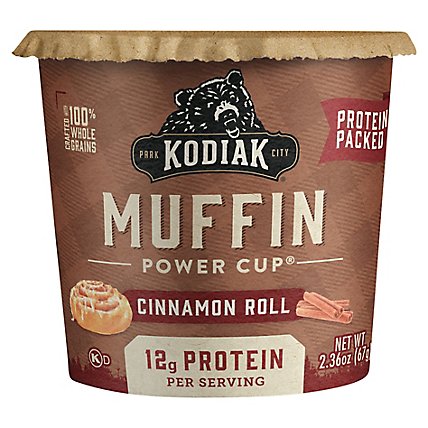 Kodiak Cakes Cinnamon Roll Muffin Cup - 2.29 OZ - Image 1