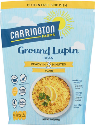 Carrington Farms Lupin Beans Ground Plain - 7 Oz