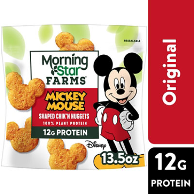 MorningStar Farms Incogmeato Disney Mickey Mouse Meatless Chicken Nuggets Original - 13.5 Oz - Image 1