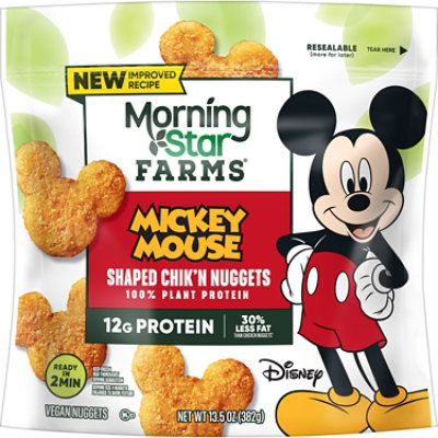 MorningStar Farms Incogmeato Disney Mickey Mouse Meatless Chicken Nuggets Original - 13.5 Oz - Image 5