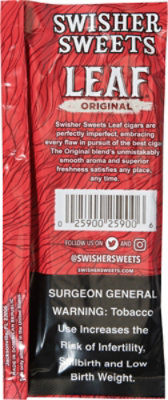Swisher Sweets Cigar Leaf Original - 3 CT - Image 3