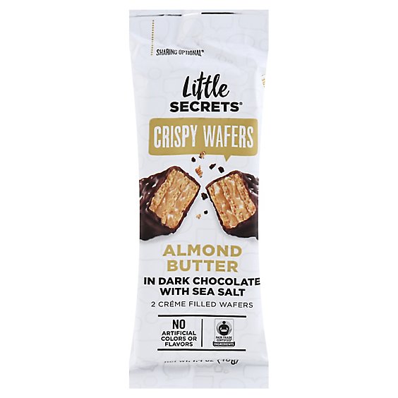 Little Secrets Drk Choc Wafer Almond Btt - 1.4 OZ