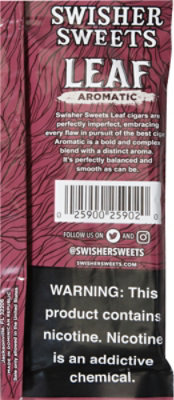 Swisher Sweets Cigar Leaf Sweet Aromatic - 3 CT - Image 3