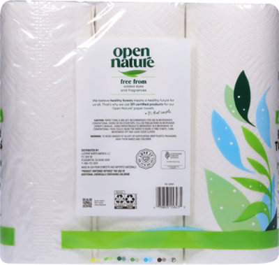 Open Nature Paper Towels - 3 RL - Image 3