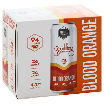 Seattle Cider Sparkling Blood Orange  In Cans - 6-12 FZ