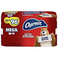 Charmin Ultra Strong Toilet Paper 264 Sheets Per Roll - 24 Count - Image 3