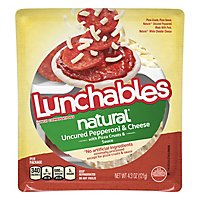 Lunchables Natural Uncured Pepperoni Pizza - 4.3 OZ - Image 1