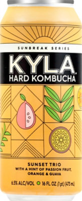 Kyla Hard Kombucha Sunbreak Series Sunset Trio In Can - 16 Fl. Oz. - Image 2