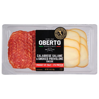 Oberto Calabrese Salami & Smoked Provolone Cheese - 2.5 Oz. - Image 3