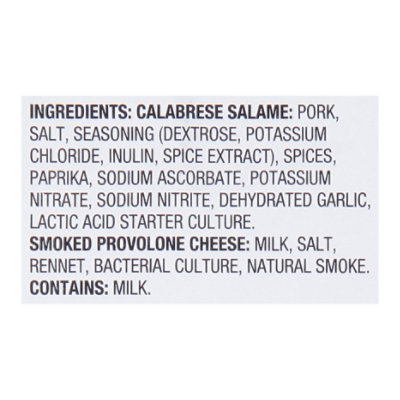 Oberto Calabrese Salami & Smoked Provolone Cheese - 2.5 Oz. - Image 5