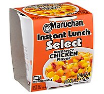 Maruchan Instant Lunch Less Sodium Hot&spicy Chicken Paper Cup - 2.25 OZ
