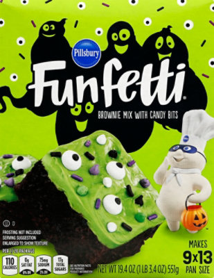 Pillsbury Funfetti Slime Brownie - 19.4 OZ - Image 2