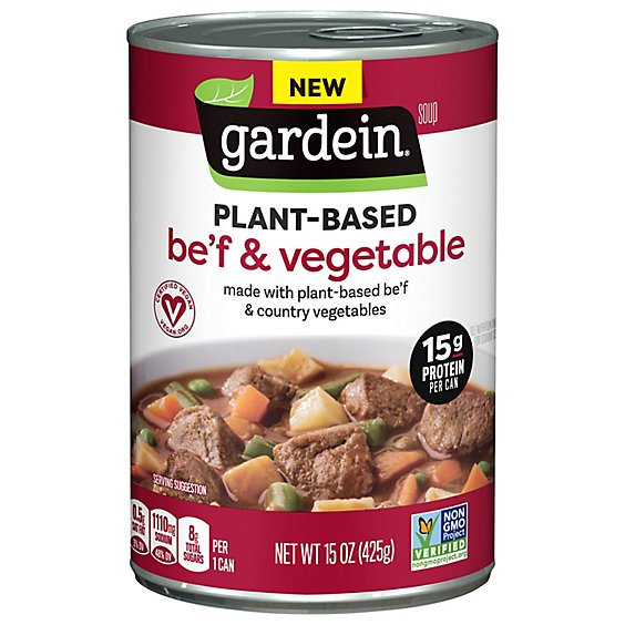 Gardein Bef And Country Vegetable Soup - 15 OZ