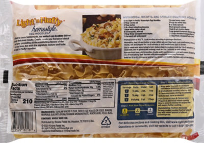 Light N Fluffy Egg Noodles - 12 Oz - Image 5