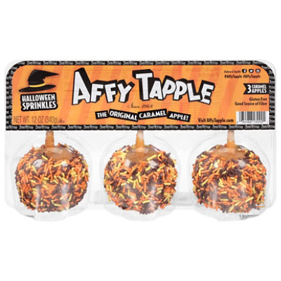 Affy Tapple Caramel Apples With Sprinkles - 3 CT - Image 2