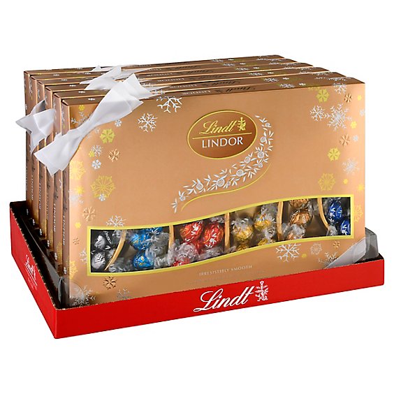 Holiday Lindor Deluxe Assorted Gift Box - 20 OZ