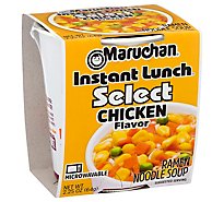Maruchan Instant Lunch Less Sodium Chicken Paper Cup - 2.25 OZ