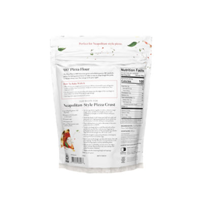 King Arthur Non-GMO Project Verified 100% American Grown Wheat 00 Pizza Flour - 3 Lb - Image 2