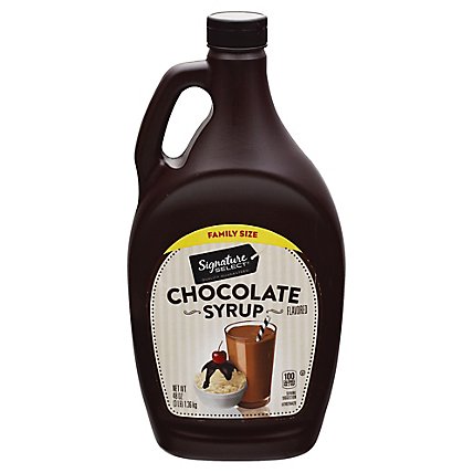 Signature Select Syrup Chocolate Family Size - 48 OZ - Image 3