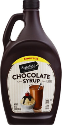 Signature SELECT Chocolate Syrup Family Size - 48 Oz - Image 2