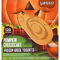Yasso Pumpkin Cheesecake Bars - 4 Count - Image 2