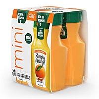 Simply Orange Pulp Free Juice Bottles - 4-8 OZ - Image 3