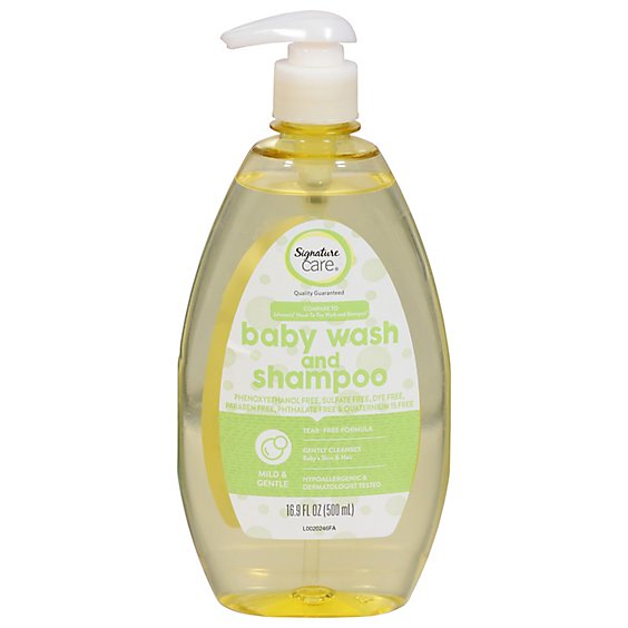 Signature Care Baby Wash & Shampoo - 16.9 FZ