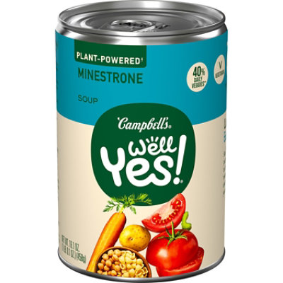 Campbell's Well Yes! Minestrone Soup - 16.1 Oz
