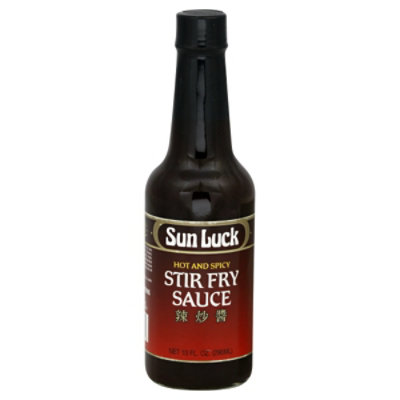 Sun Luck Stir Fry Sauce Hot Spicy - 10 OZ