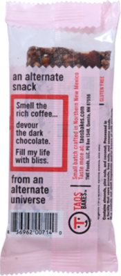 Taos Bakes Pinon Coffee Dark Choc Bar - 1.8 OZ - Image 5