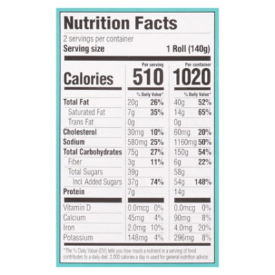 Cinnabon Caramel Pecan Ooey-gooey Rolls - 9.88 OZ