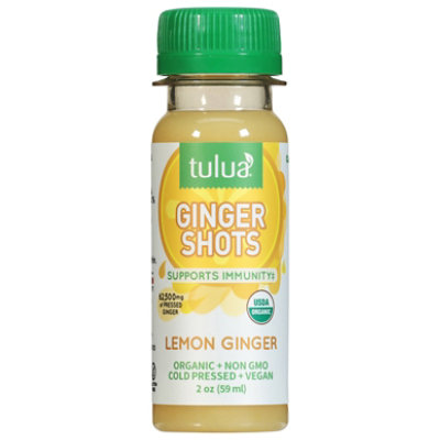 Tulua Shot Ginger Lemon - 2 OZ