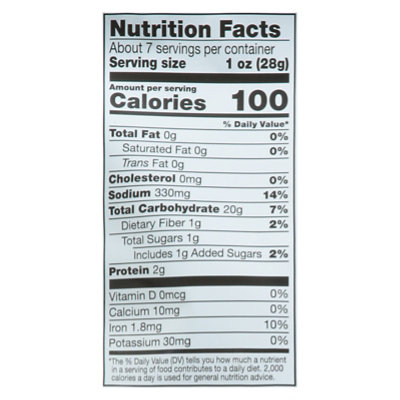 Open Nature Pretzel Thins Sea Salt - 7.2 OZ - Image 3