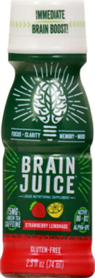 Brainjuice Shot Strwbry Lemonade Orig - 2.5 OZ - Image 2