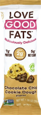 Love Good Fats Choc Chip Cke Dough Bar - 1.38 OZ - Image 2