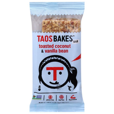 Taos Bakes Tstd Ccnt Vanilla Bean Bar - 1.8 OZ - Image 2