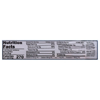 Taos Bakes Tstd Ccnt Vanilla Bean Bar - 1.8 OZ - Image 3
