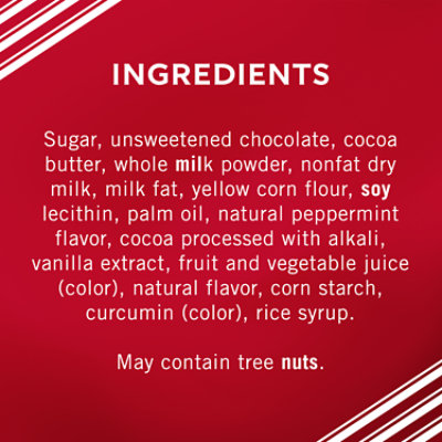 Ghirardelli Dark Chocolate Peppermint Bark Chocolate Squares - 7.7 Oz - Image 4