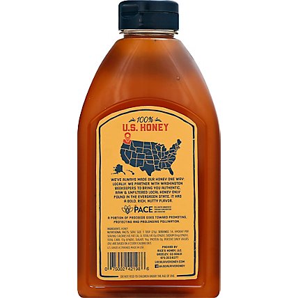 Local Hive Honey Raw & Unfiltered Washington - 40 Oz - Image 6