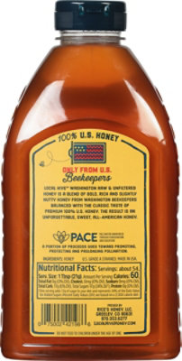 Local Hive Honey Raw & Unfiltered Washington - 40 Oz - Image 6
