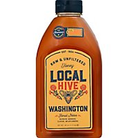 Local Hive Honey Raw & Unfiltered Washington - 40 Oz - Image 2