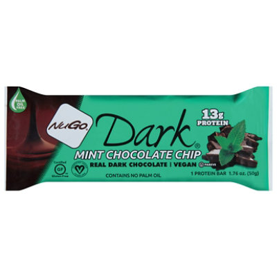 Nugo Dark Mint Choc Chip Barp - 1.76 OZ - Image 2