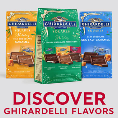 Ghirardelli Holiday Classic Chocolate Assortment Squares  Bag - 8.6 Oz - Image 2