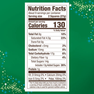 Ghirardelli Holiday Classic Chocolate Assortment Squares - 8.6 Oz - Image 3