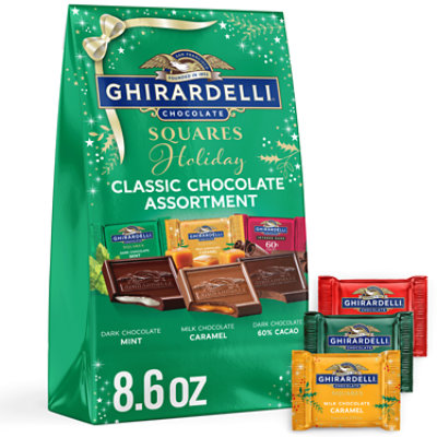 Gh Clssic Choc Squares Lrg Bag - 8.6 OZ