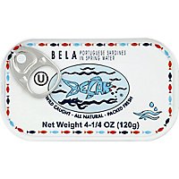 Bela Sardines In Wateres In Water - 4.25 OZ - Image 2