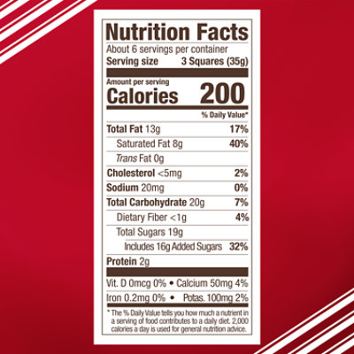 Ghirardelli Peppermint Bark Chocolate Squares - 7.9 Oz - Image 3