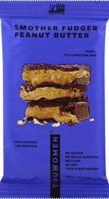 TRUWOMEN Smother Fudger Peanut Butter Bar - 1.76 Oz. - Image 2