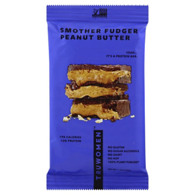 TRUWOMEN Smother Fudger Peanut Butter Bar - 1.76 Oz. - Image 1