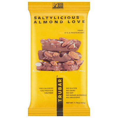 TRUWOMEN Saltylicious Almond Love Protein Bar - 1.76 Oz. - Image 3